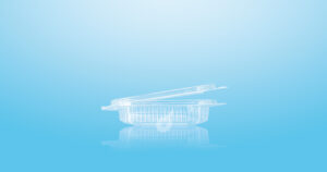 Boite plastique rectangle avec couvercle 125cc