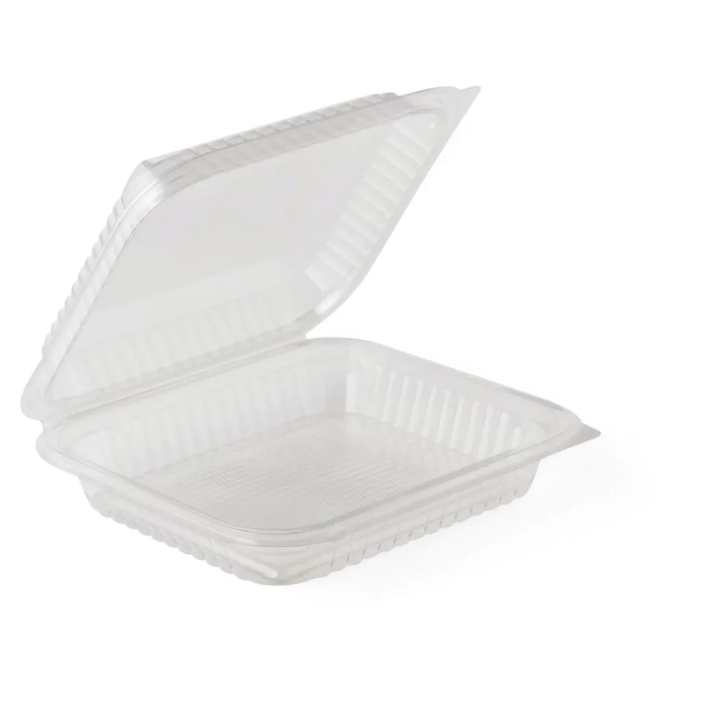 Boites salade plastique 