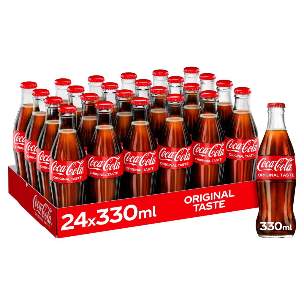 Coca Cola 24x33cl Glass bottle