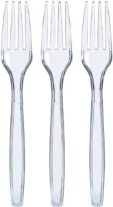 Crystal fourchettes reutilisable