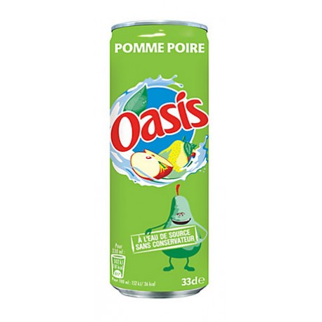 Oasis Pomme Poire 24x33cl