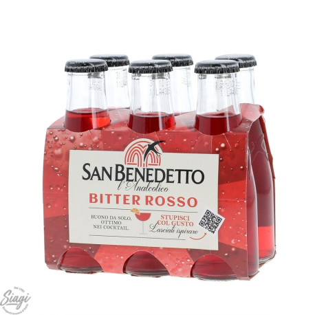 San Benedetto Bitter Rosso 24x10cl