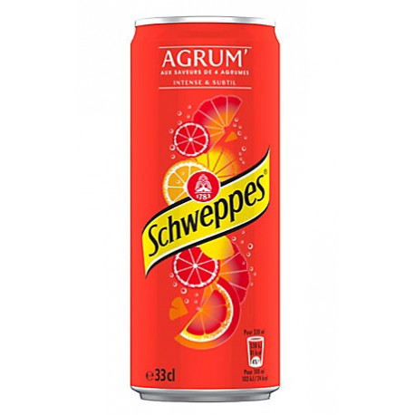 Schweppes Agrumes 24x33cl