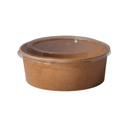 Bol carton 750ml avec couvercle 