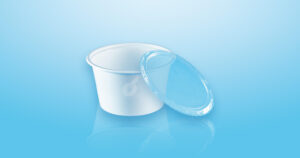 Pot sauce avec couvercle 100cc