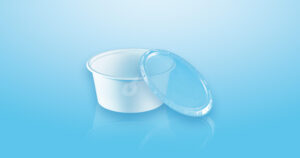 Pot sauce avec couvercle 80cc